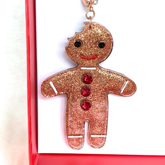 Betsey Johnson Gingerbread Earrings - Picture 4 of 6